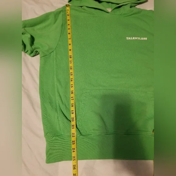 Talentless Unisex Oversized Hoodie-Higjlighter Size XS Color Green Sweaters